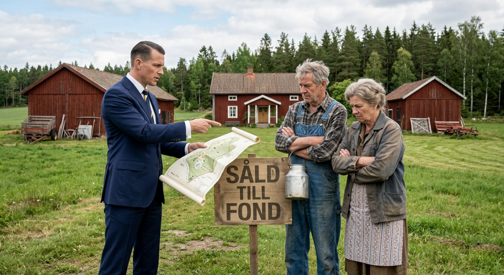 När Sverige reas ut – utländska jättar köper vår skog och vår trygghet